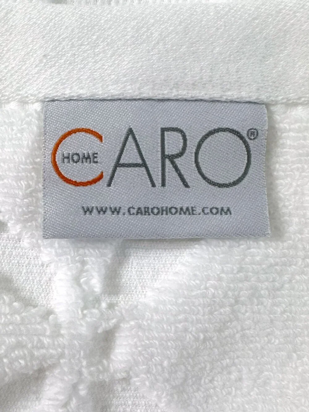 Caro Home White Bow Towel Wrap Bath Spa Shower Cotton Coquette Cottagecore NWT